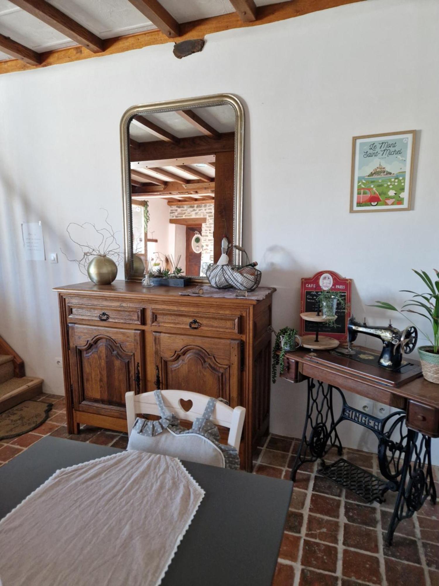 La Bastide Du Moulin - Mont St Michel Bed & Breakfast Moidrey Exterior photo